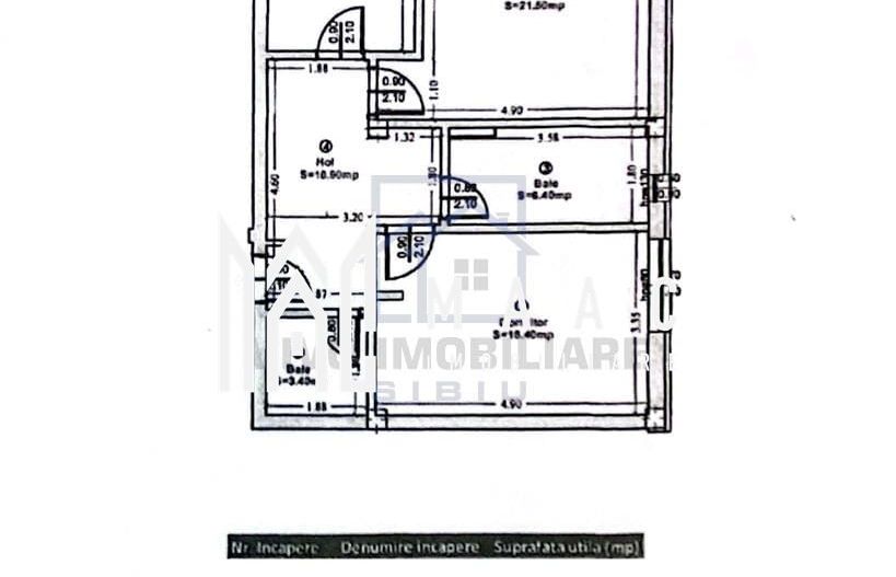 Apartament 3 camere de vânzare | Sibiu, Turnișor | 70 mp - Poză 13