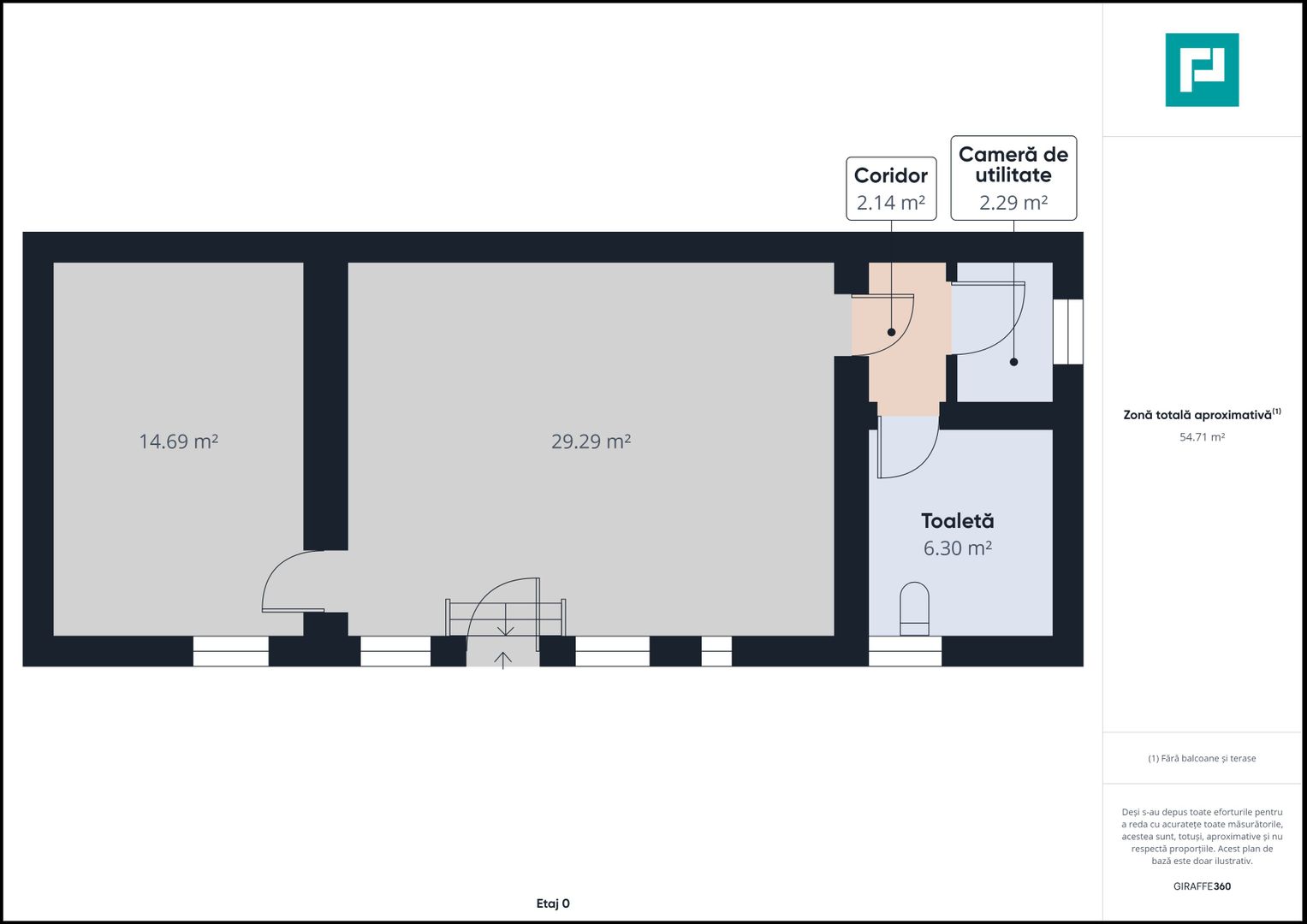 Apartament 2 niveluri strada Mihai Eminescu - Poză 24