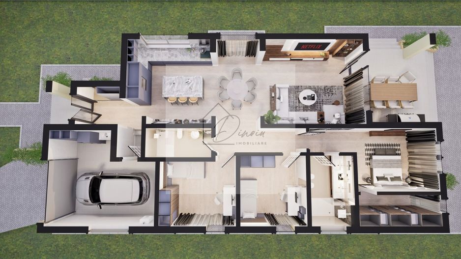Casa Premium Parcul Verde I 4 camere I Locatie Premium I COMISION 0 - Poză 3