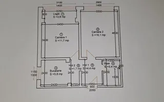 2 camere decomandat Complex Studentesc centrala proprie - Poză 12