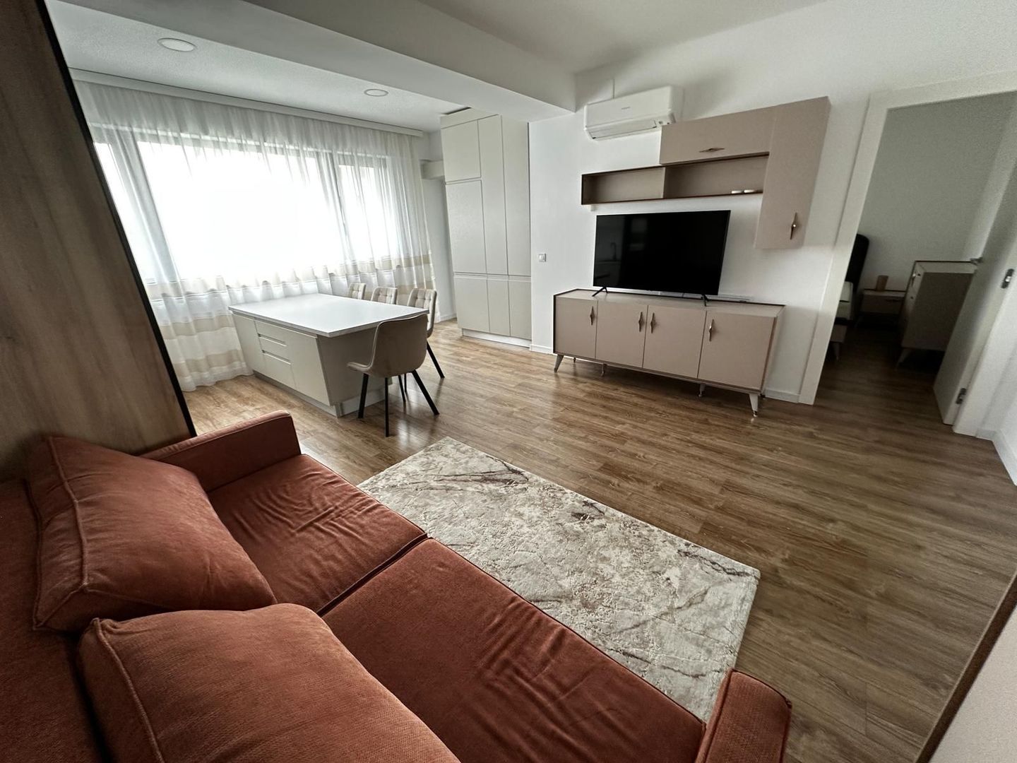 Apartament 2 camere lux decomadat cu loc de parcare Pipera Rond OMV - Poză 9