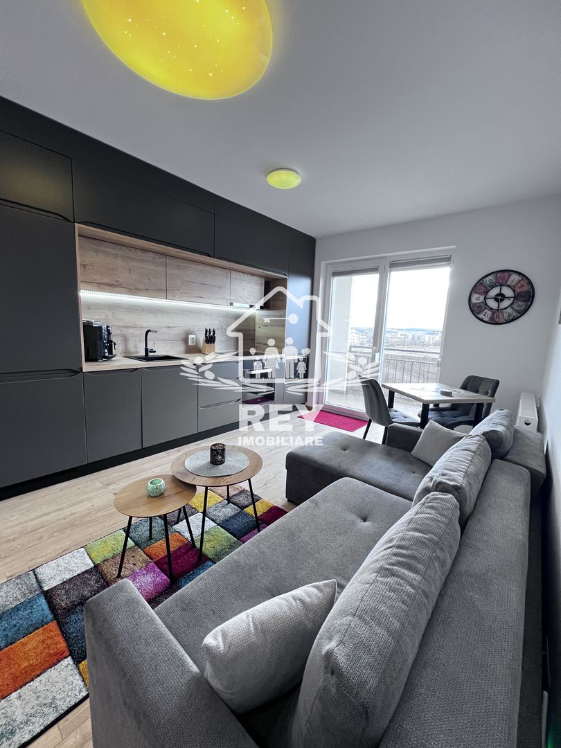 Apartament 2 camere premium, mobilat complet, vedere munți | Turnișor, Sibiu - Poză 16