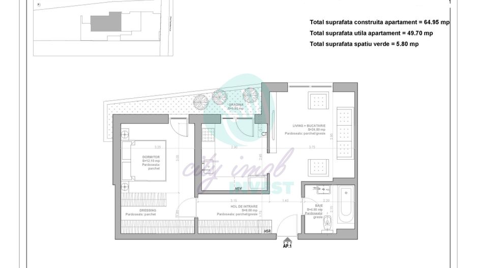 2 camere BLOC BOUTIQUE MOSILOR -EMINESCU - Poză 13