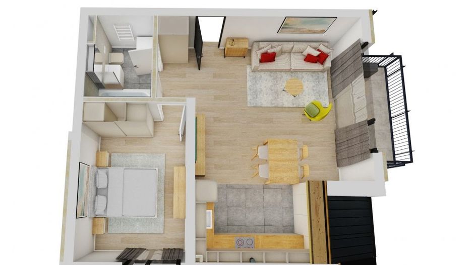 Apartamente decomandate | Lift | Gradina proprie | Dezvoltator - Poză 15