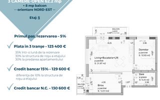 3 Camere | 0% Comision | Tractorul | 2026-2027 - Poză 7