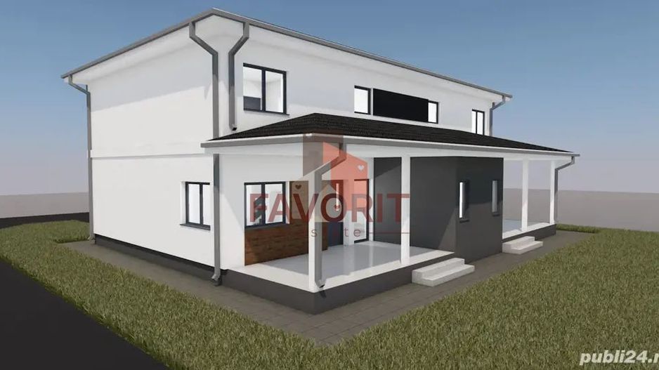 Duplex cu 4 camere de vanzare - Mosnita Noua. Zona Excelenta. - Poză 2
