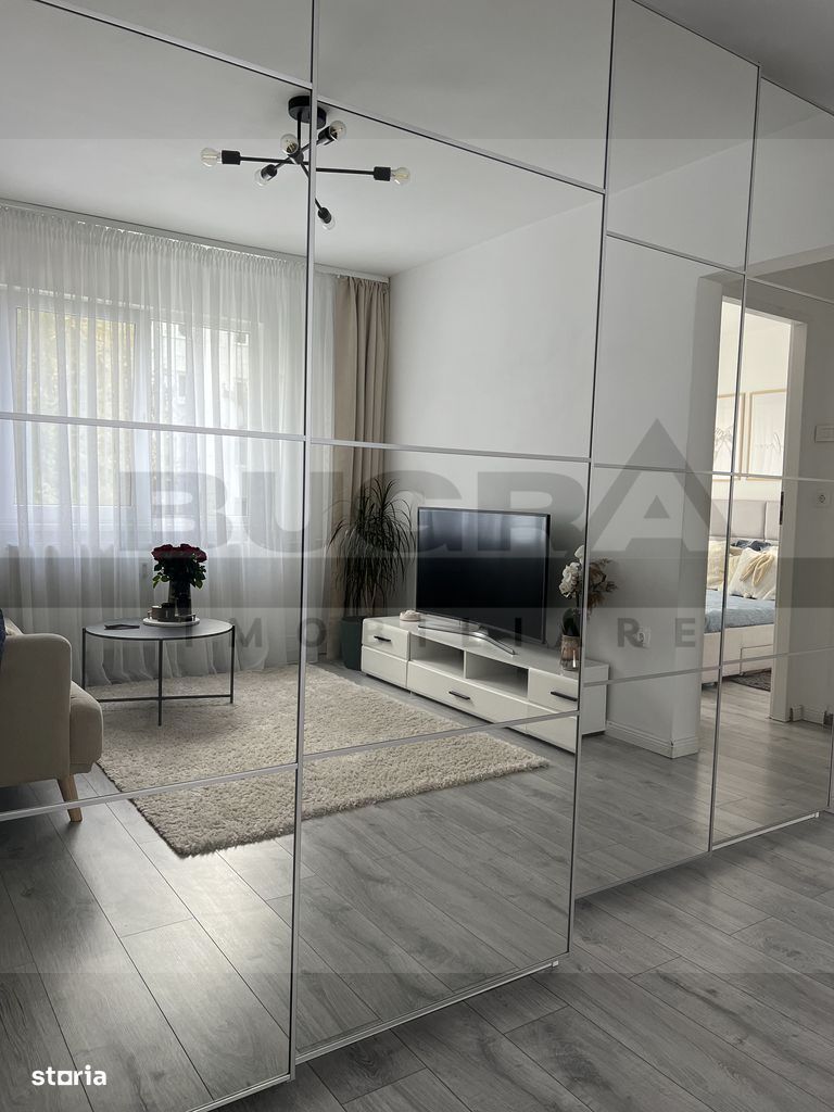 Apartament cochet de 2 camere, ultrafinisat, renovat complet, Manastur - Poză 5