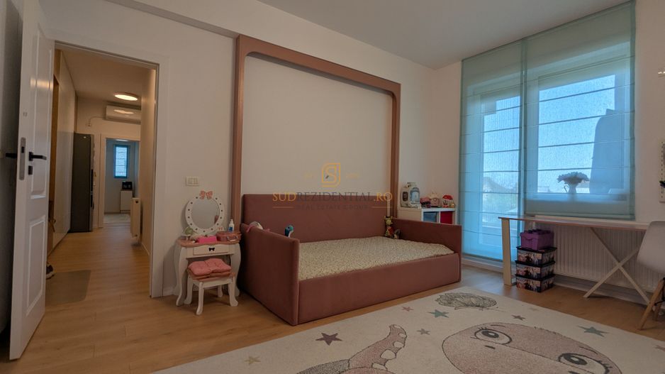 Apartament spatios cu 3 camere, 85,5 mp, 2 balcoane, Popesti-Leordeni - Poză 11