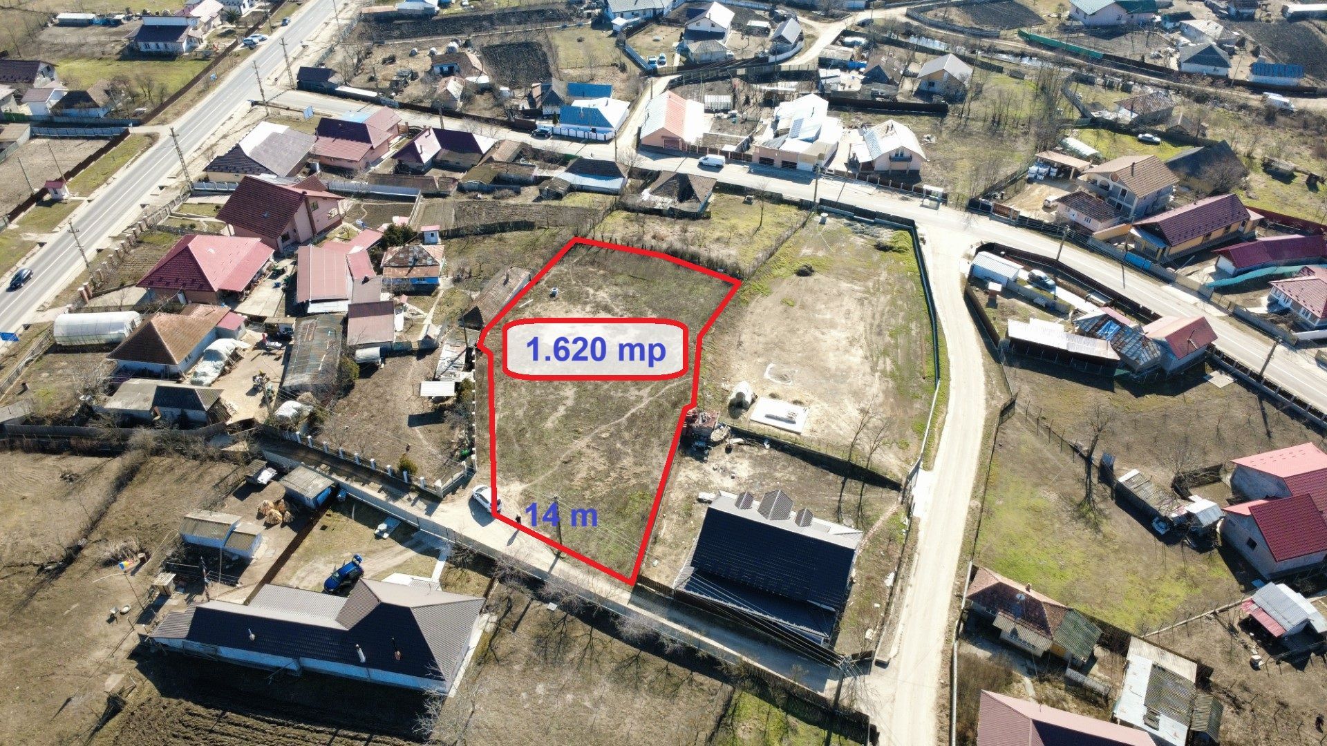 TEREN intravilan 1.600 mp, VASLUI, zona Moara Domnească; - Poză 2