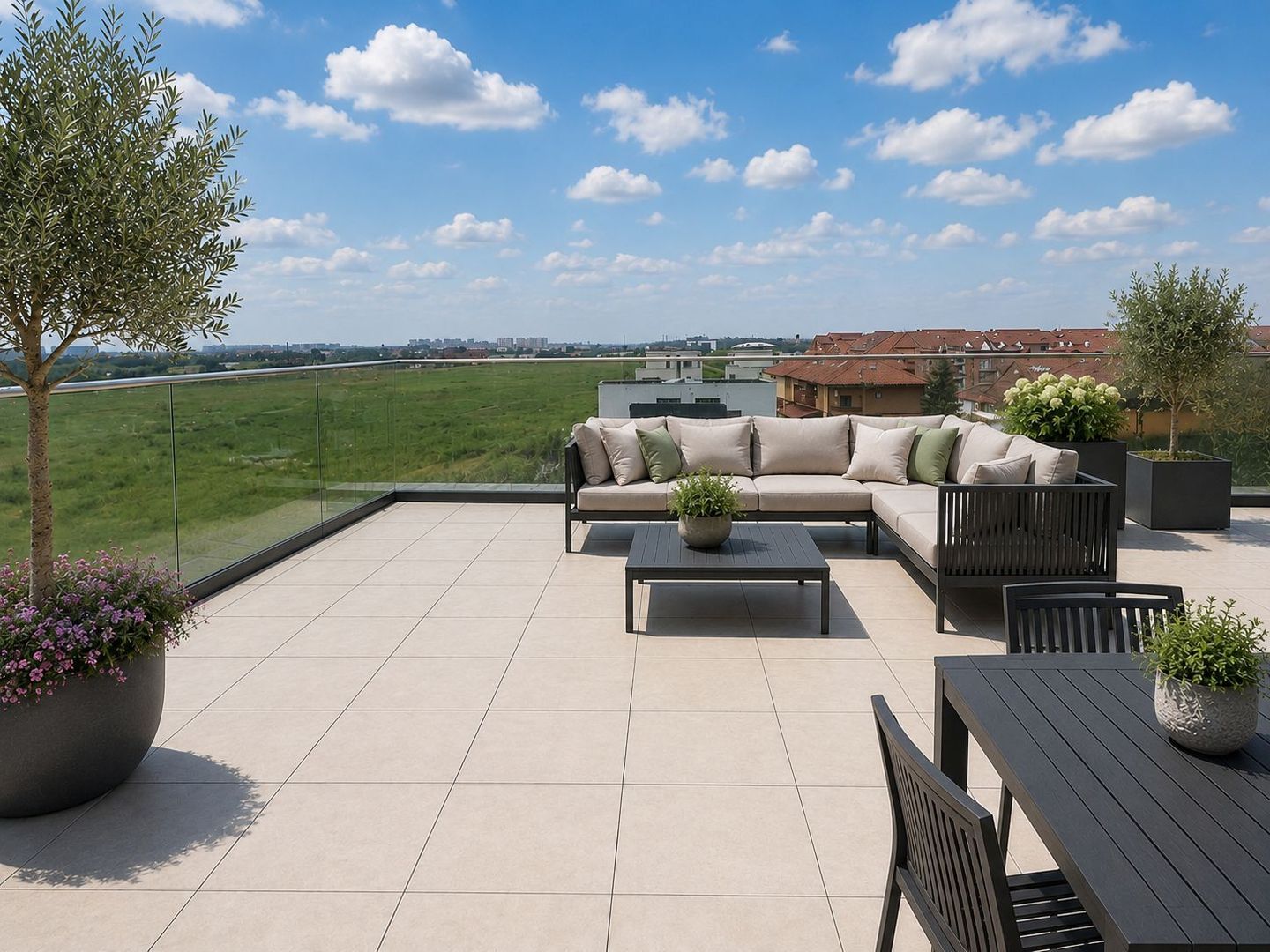 Apartament 3 camere | 102 mp utili + terasa 95 mp | Pipera - Poză 2