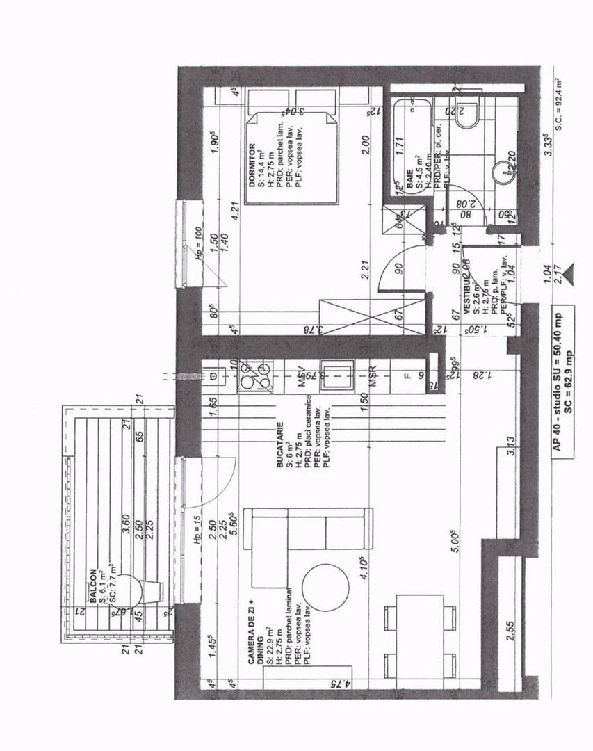 Apartament 2 camere la vanzare - Poză 1