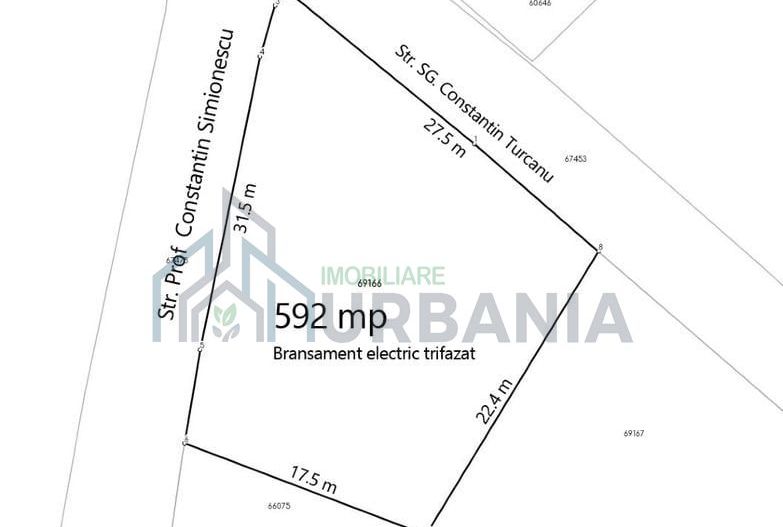 Teren intravilan Dorobanț, Aroneanu, Iași - 592 mp, cu branșamente definitive - Poză 5
