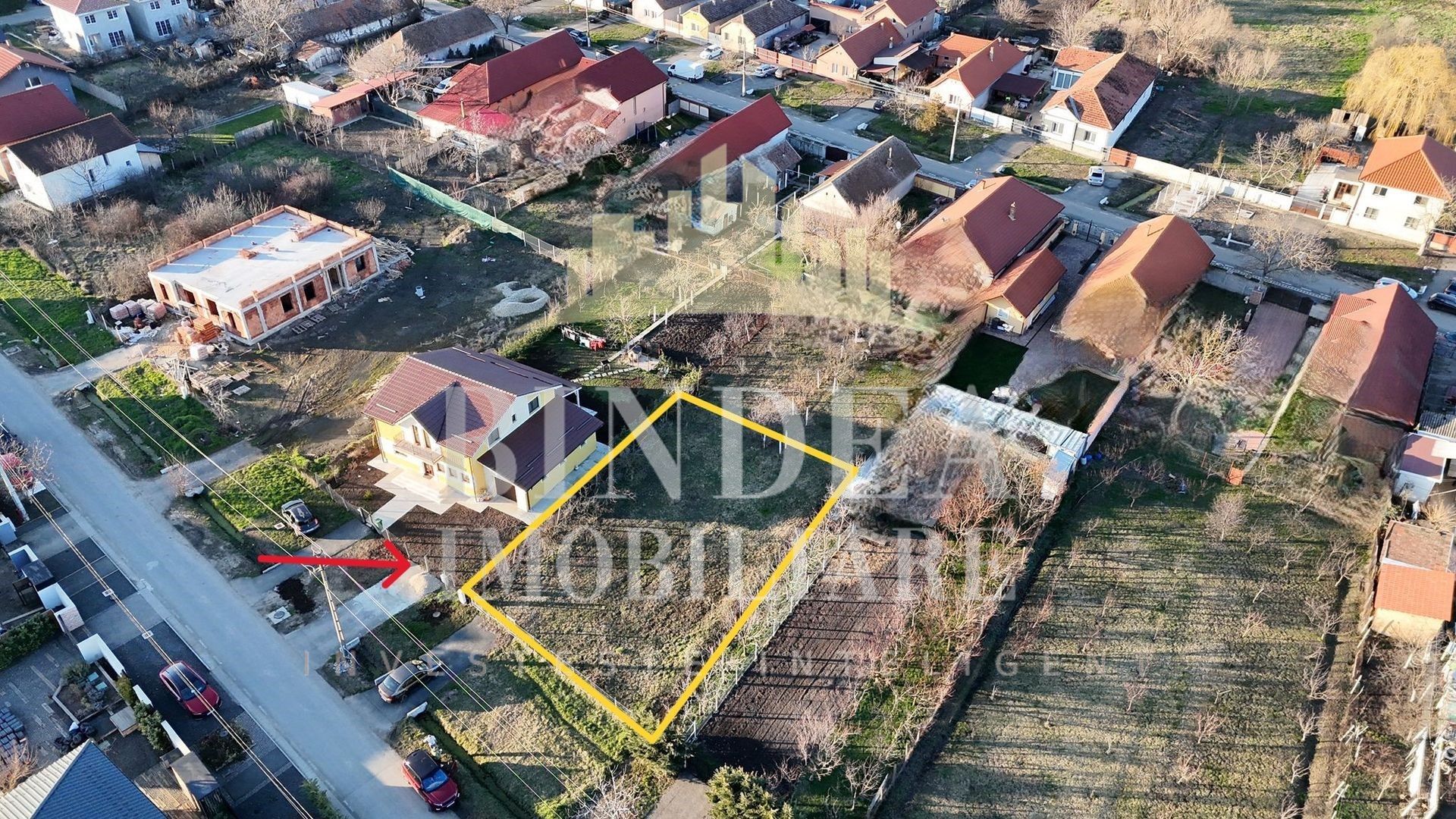 Teren pretabil constructie casa- cartier linistit Giarmata - Poză 2