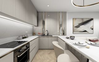 Vilă contemporană în construcție – livrare în 2025, situată în Pipera, Voluntari - Poză 10