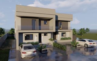 Duplex Săcălaz, 100 mp utili, 325 mp teren, 4 camere, P+1 - Poză 2