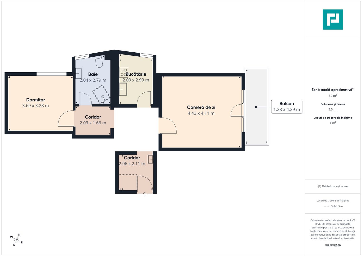 Apartament 2 camere în Giroc - Poză 6