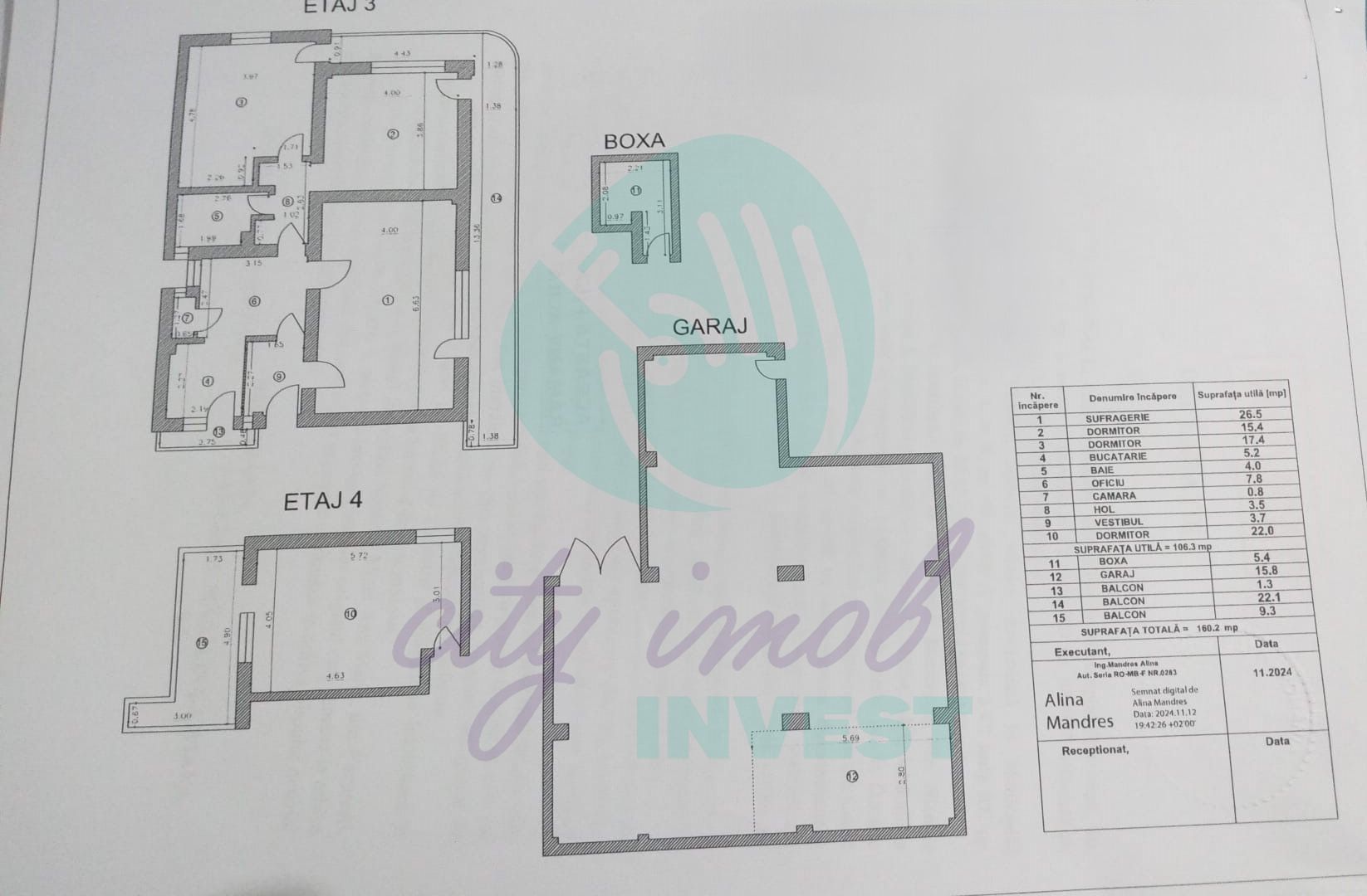 4 camere-Cotroceni- Centrala Proprie-Loc Parcare - Poză 13
