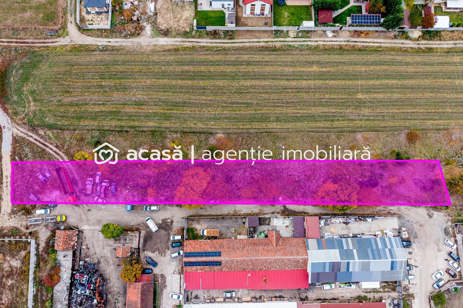Teren de 2500 mp cu posibilitate de parcelare în Bujac Arad - Poză 7