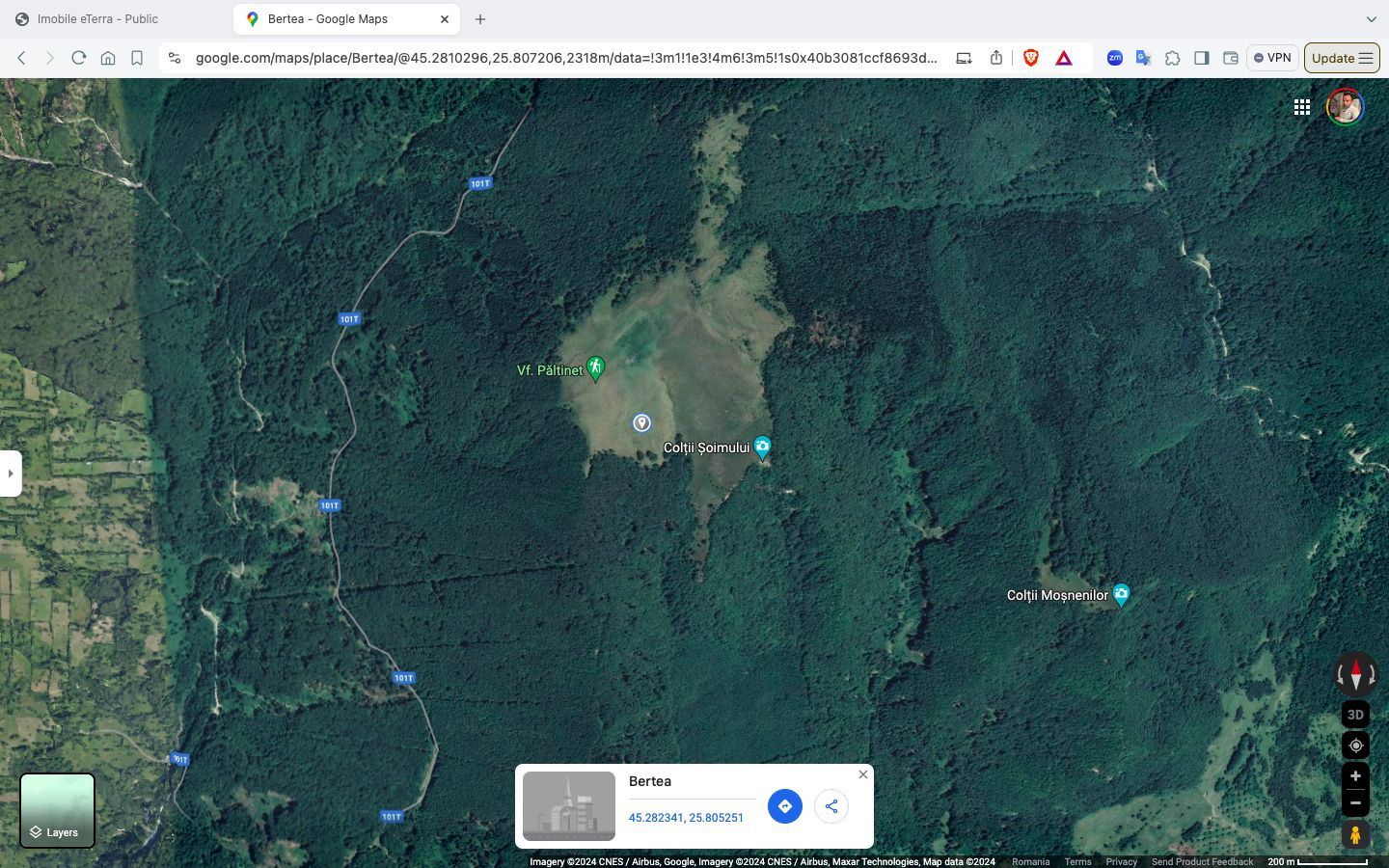 Teren extravilan pasune 270.000 mp Bertea Prahova - Poză 5