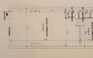 De inchiriat spatiu comercial cu vad zona Zorilor - Poză 2