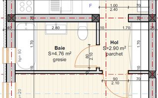 Braytim Musicescu. Model decomandat. Finisaje la alegere - Schiță 7
