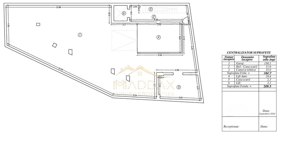 Cladire de birouri de inchiriat***877mp***Dorobanti - Poză 39