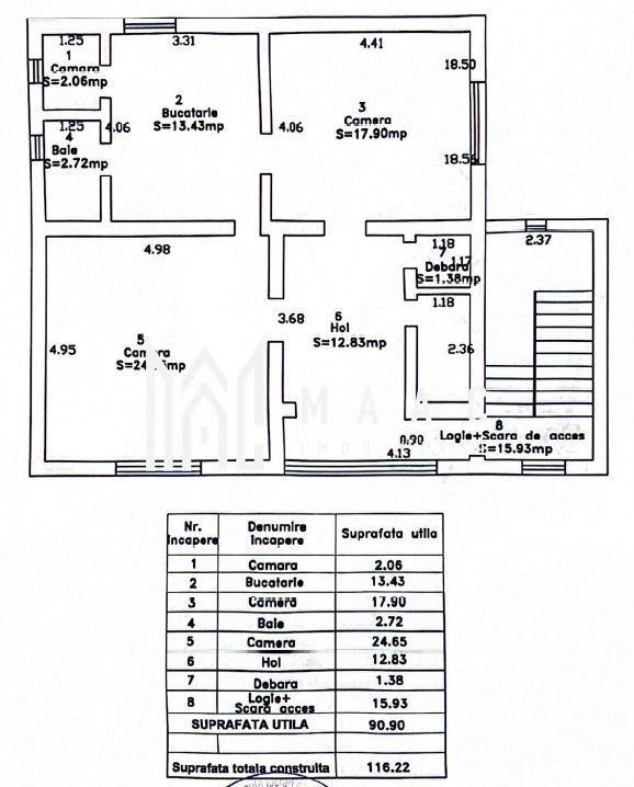 Casa individuala 6 camere | 200mp | Curte | Calea Dumbravii - Poză 5