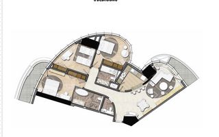 Apartamente în Damac Towers  Dubai - Schiță 6