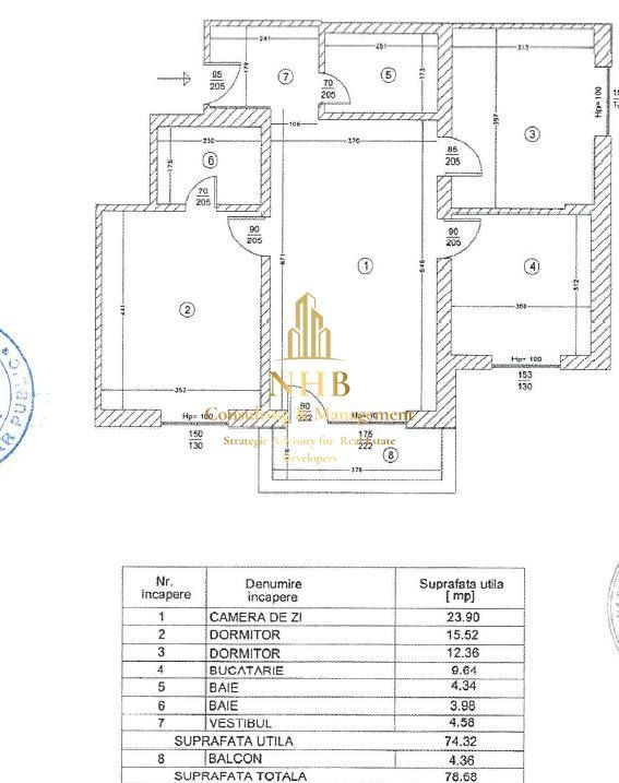 Apartament de vanzare -3 camere -PARCARE | New Point Pipera -MOBILAT - Poză 9