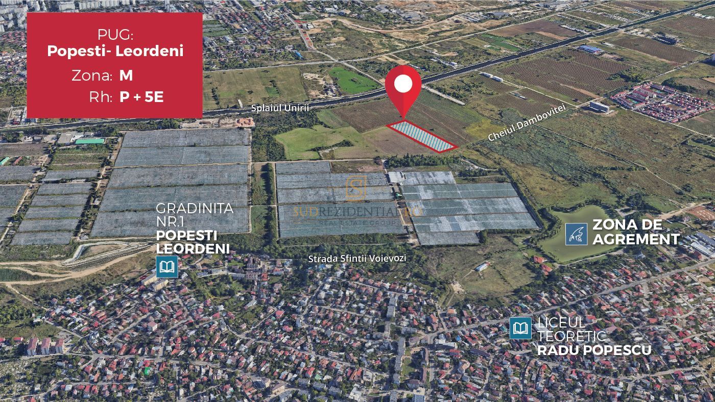Teren intravilan 9.996 mp, Popesti-Leordeni–investitie imobiliara - Poză 3