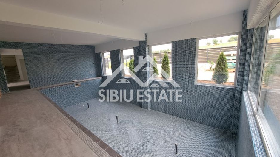 Casa Sibiu Cisnadioara, garaj, piscina, terase panoramice - Poză 17