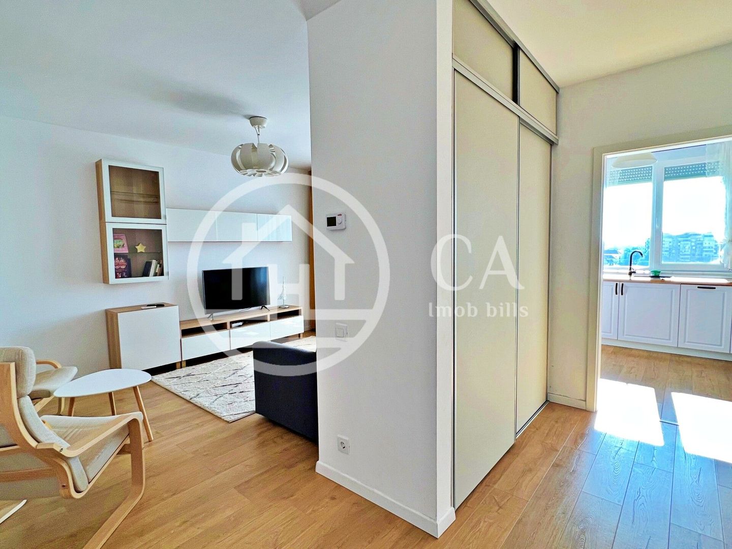Apartament cu 2 camere de închiriat în Ared Residence, Oradea. - Poză 9