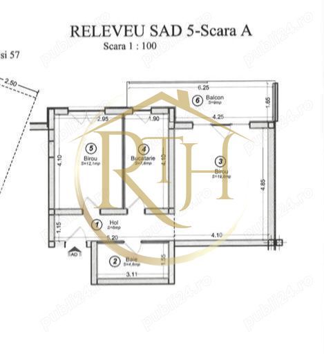 Oferim spre vanzare Apartament 2 camere tip SAD  + 2 locuri de parcare - Poză 19