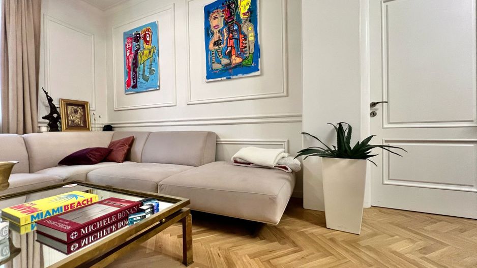 Singur pe etaj: Apartament elegant, 4 camere + birou | Dorobanti - Poză 3