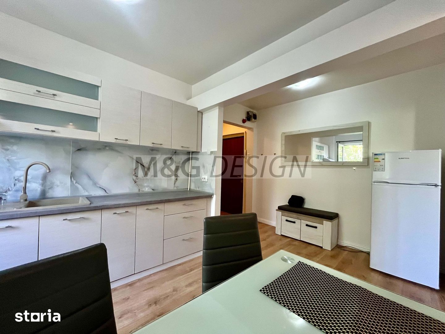 3 camere etaj 2, Gh Lazar amenajat cu centrala - Poză 7