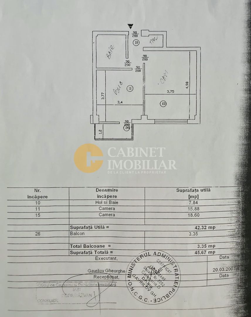 2c, Tatarasi-Metalurgie, etaj intermediar, lift, bloc 2007! - Poză 5
