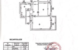 Centru Civic/ Apartament 3 camere/ Decomandat/Fara Risc Seismic - Poză 12