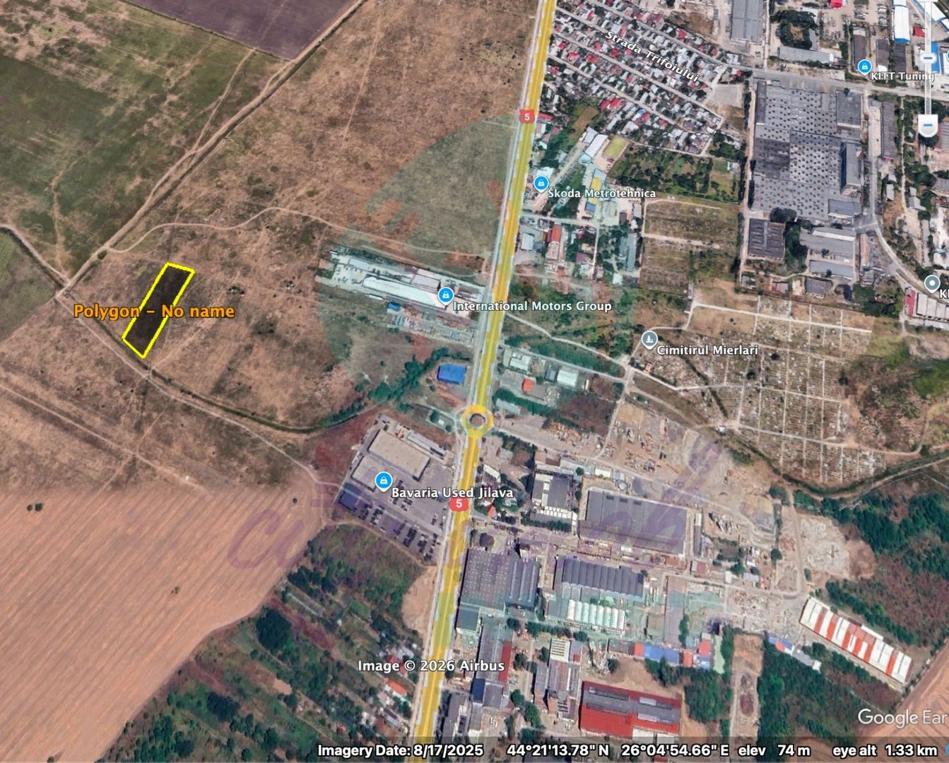 Investiție | Teren 5.975 mp | Jilava | Dublu acces | 3 min Centura | - Poză 1