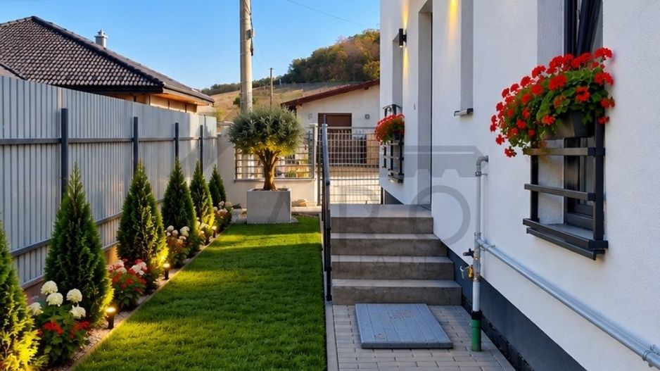 Casă cuplată absolut la cheie - Poză 3