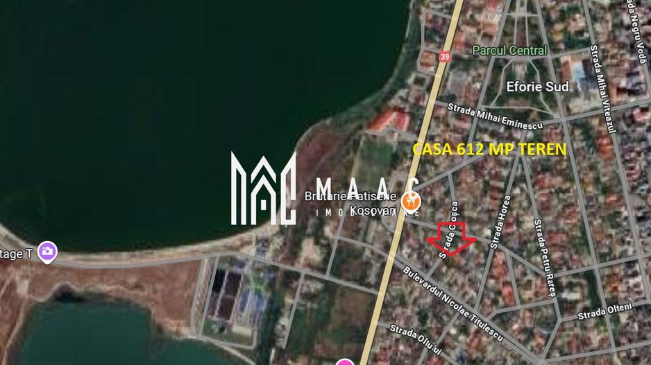 Teren intravilan 612 mp Eforie Sub Investitie - Poză 1