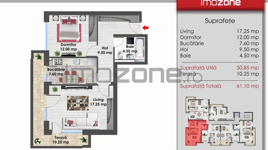 Drumul Taberei, 2 Camere, Decomandat, 61mp, Zona De Case, Bloc Nou, Comision 0% - Poză 7