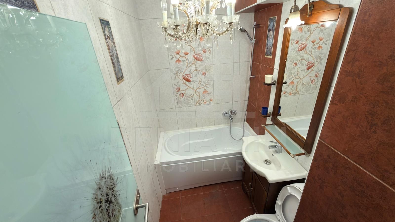 Apartament 3 camere Calea Bucuresti parter mobilat si utilat 56mp - Poză 9