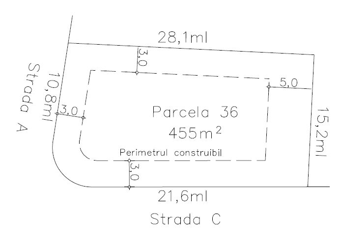 Teren 455mp Sub Coasta / Strada Principala - Poză 6