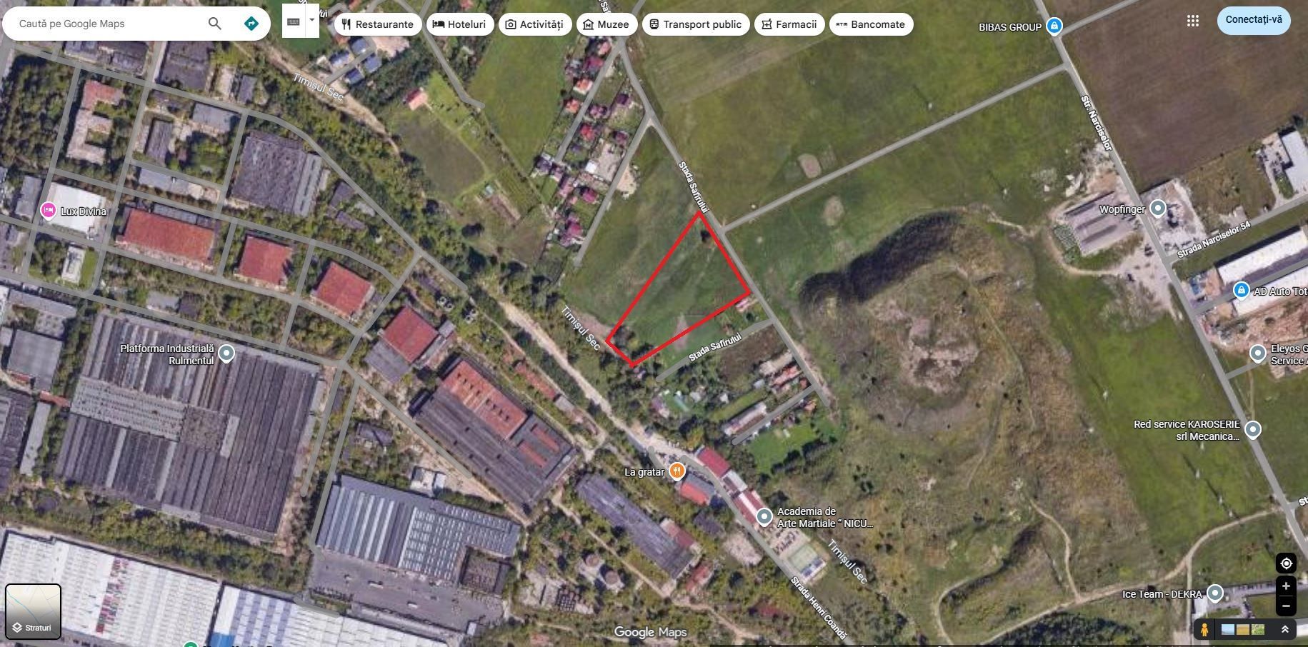 Teren constructii zona Sânpetru - Poză 1