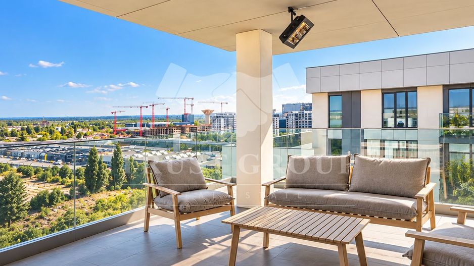 Penthouse tip Duplex Aviatiei | 196mp utili + 64mp Terase | 3 Locuri Parcare - Poză 39