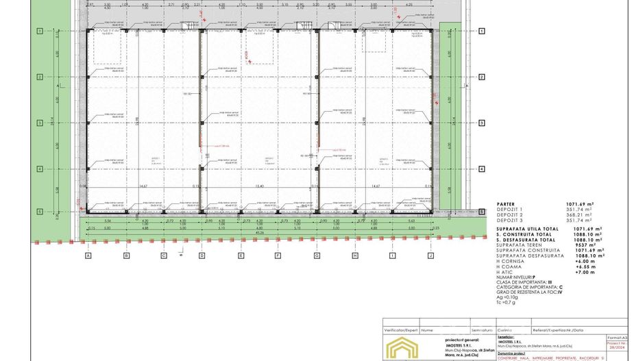Hala noua de inchiriat, 1071 mp, comuna Baciu, Judetul Cluj! - Poză 3