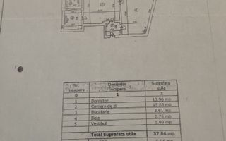 Apartament elegant 2 camere, Universitate, mobilat modern, centrală proprie. - Poză 13