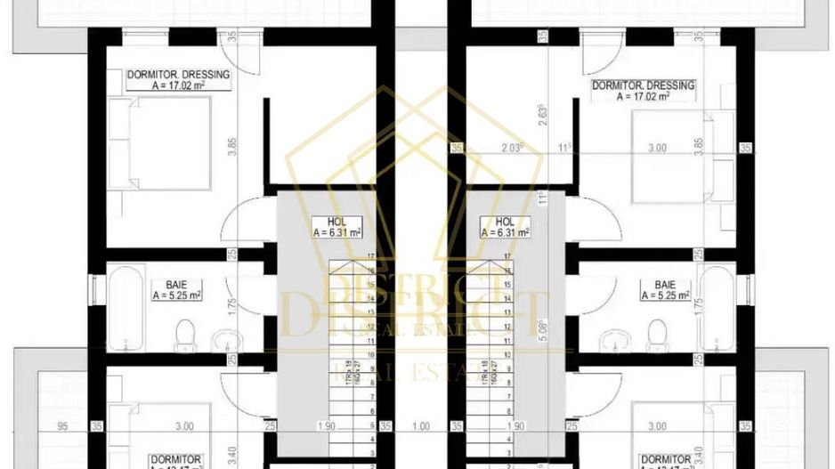 Duplex cu 4 camere despartit prin camera tehnica I Comision 0% I Giarmata Mare - Poză 7