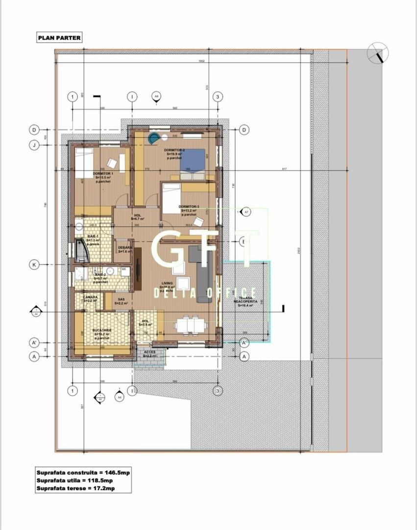 COMISION 0%! Casa 4 camere 118 mp+terasa 16 mp-Zona Str. Ghinzii - Poză 6
