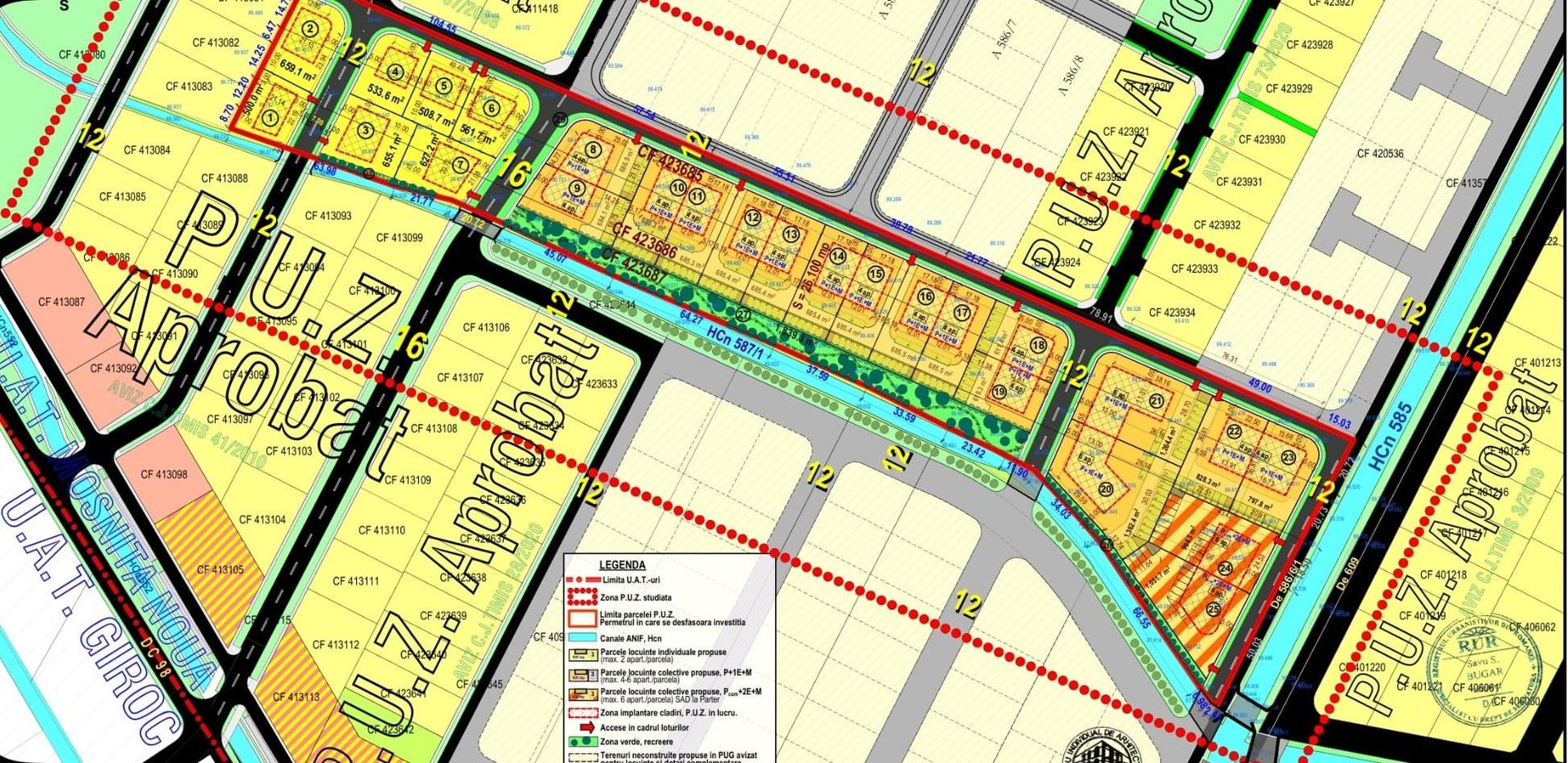 Teren locuinte colective Moșnița Nouă - Poză 5